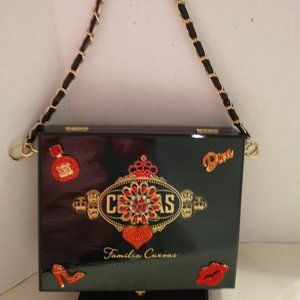 Original Suenos de Saundra Upcycled Cuevas Cigar Box Purse
